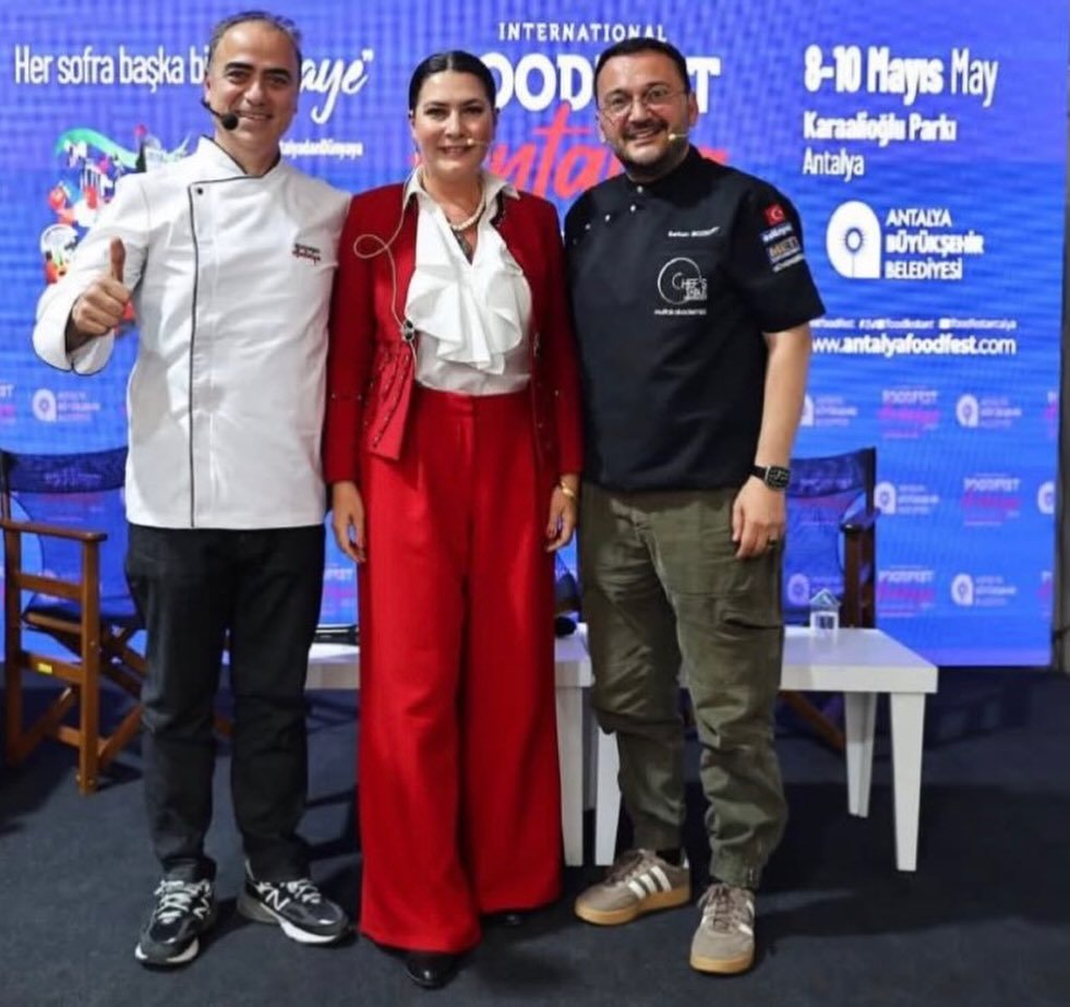 2026 Antalya Gastronomi Festivali’nde @foodfestant Mutfak Akademileri Gastronominin Geleceğini Nasıl İnşa Ediyor? Konusunu Konuştuk. @sozengroup @foodinlifemagazine
