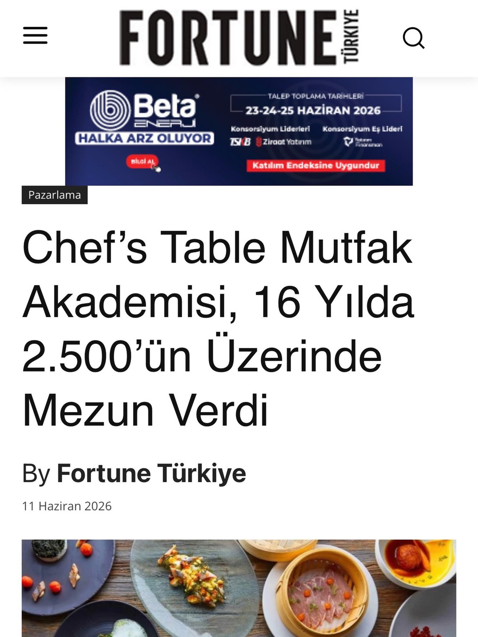 Bu Ay Eğitim Kurumumuzla İlgili Çıkan Haberlerden..
Detaylar Bio’daki Link’te.